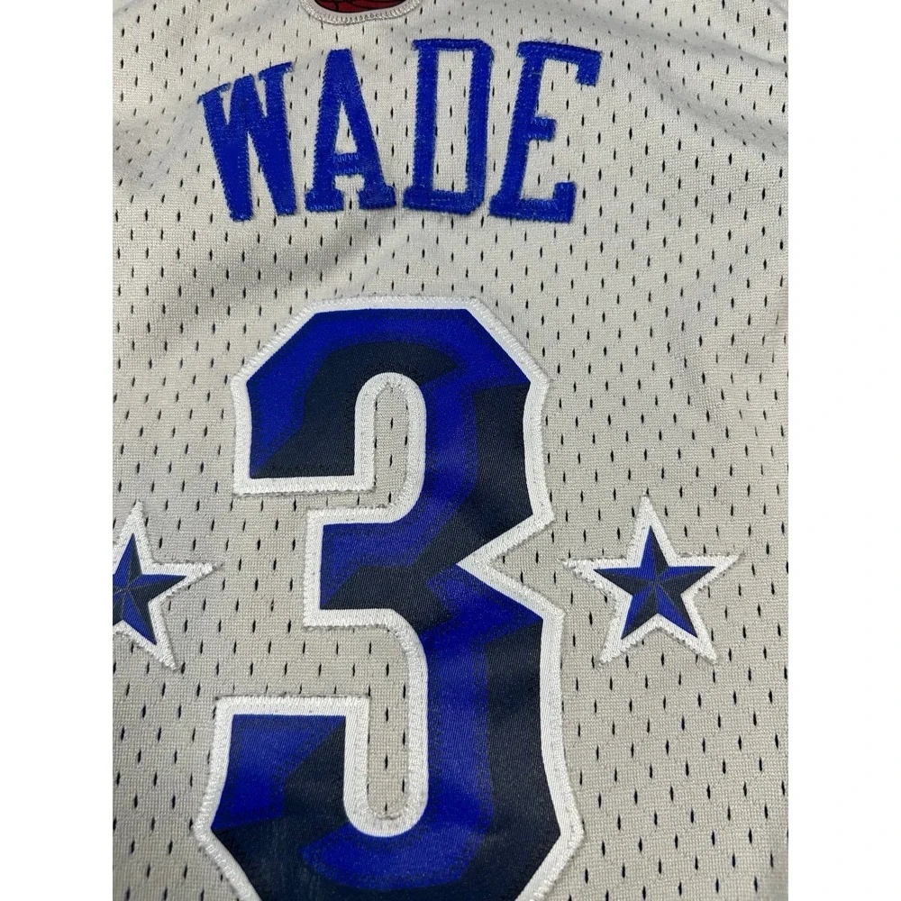 Vintage Adidas NBA Miami Heat Dwyane Wade 2008 East All-StarJersey Medium(10-12)